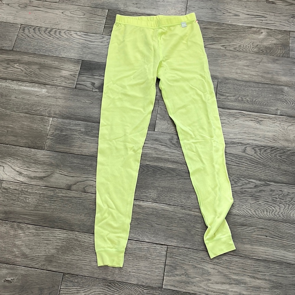 Helly Hansen Sz Med Neon Yellow/green Leggings